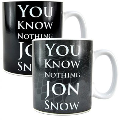 Jon Snow Game of Thrones Heat Change Mug
